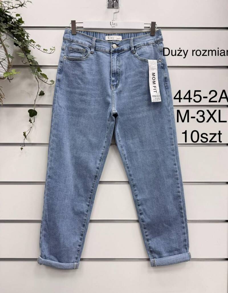 Spodnie damskie jeansy Roz XS-XL, 1 Kolor Paczka 10 szt